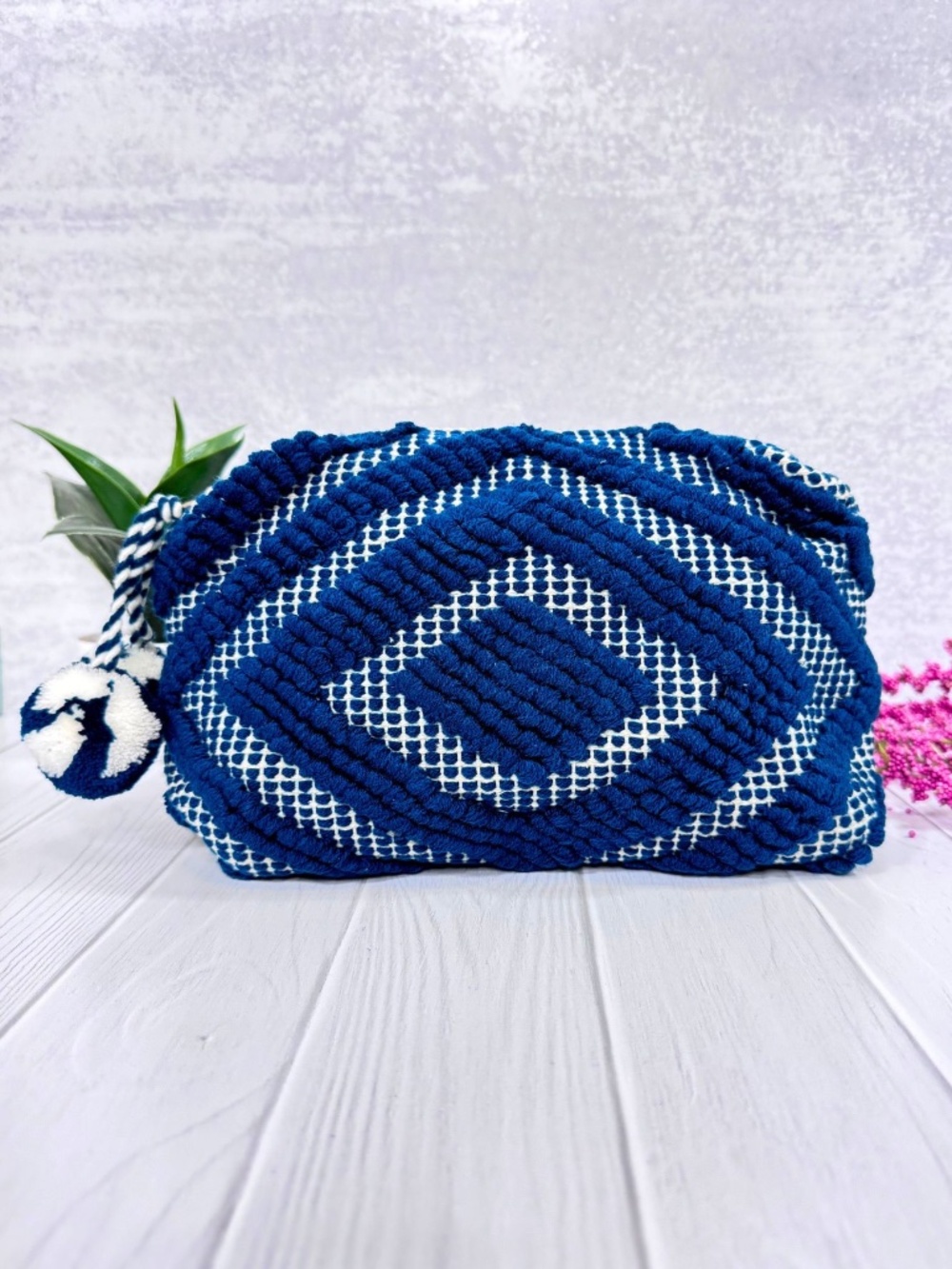 Diamond Carpet Cosmetic Bag